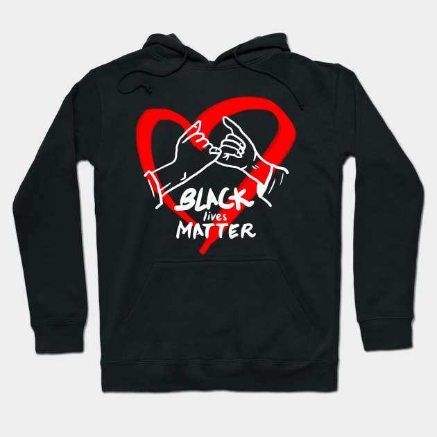 Black Lives Matter Hoodie by Excela Studio